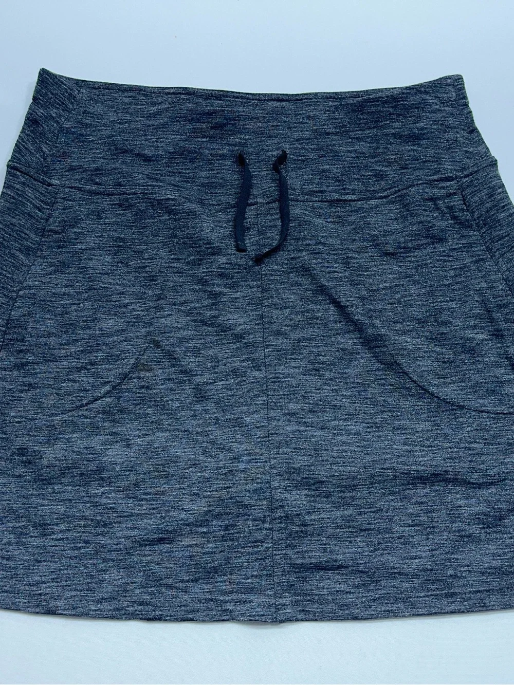 Kuhl FreeFlex Skorts Womens Size Small Outdoor Heather Gray Lined Zip Pockets